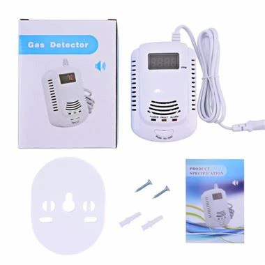電池式キッチン調理用天然ガス検知器
